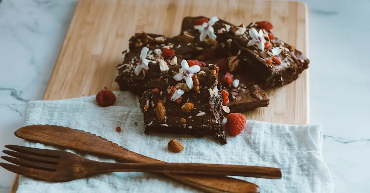 Veganistische brownies