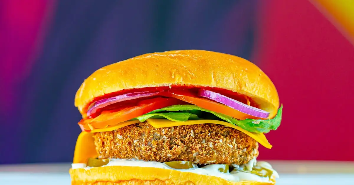 Veganistische burger