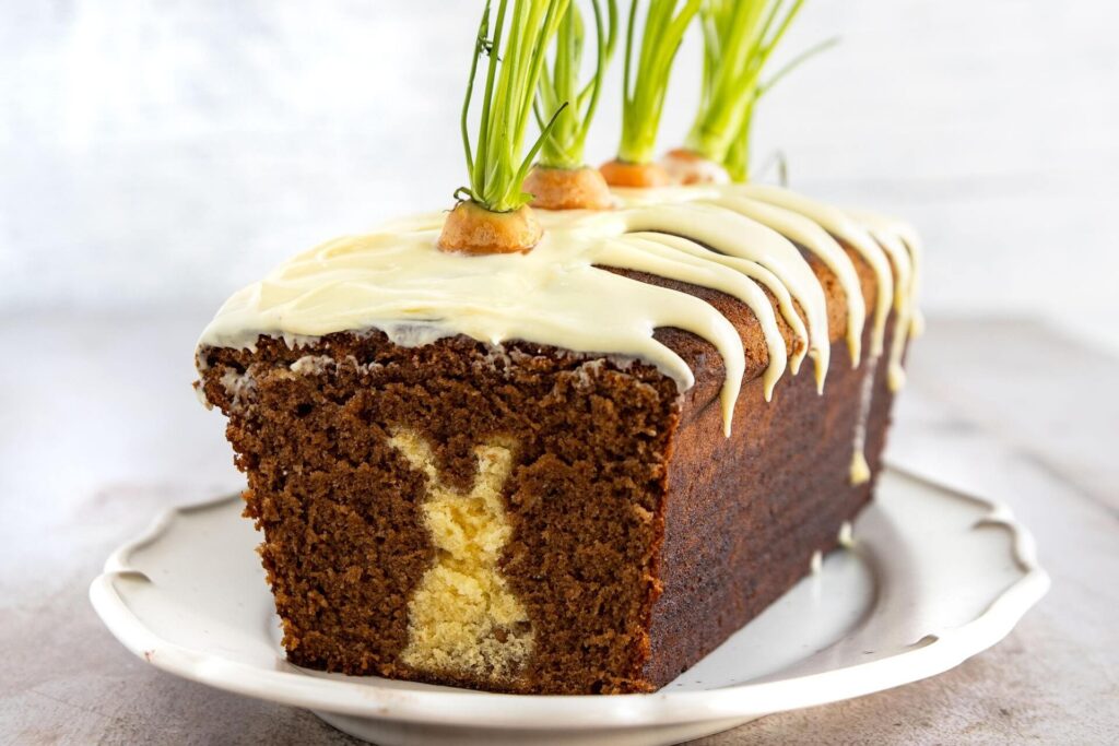 veganistische carrot cake