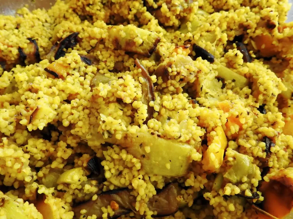 Veganistische couscous