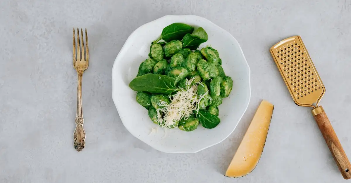 Veganistische gnocchi