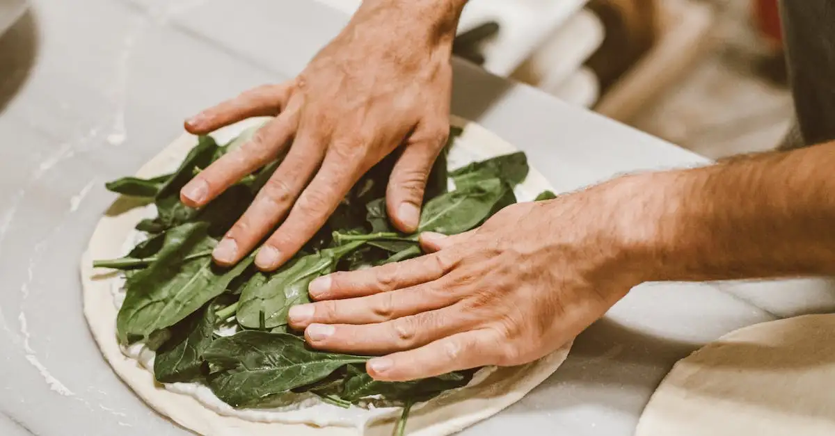 Veganistische pizza maken