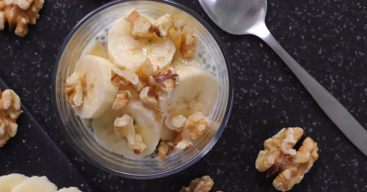 Veganistische pudding