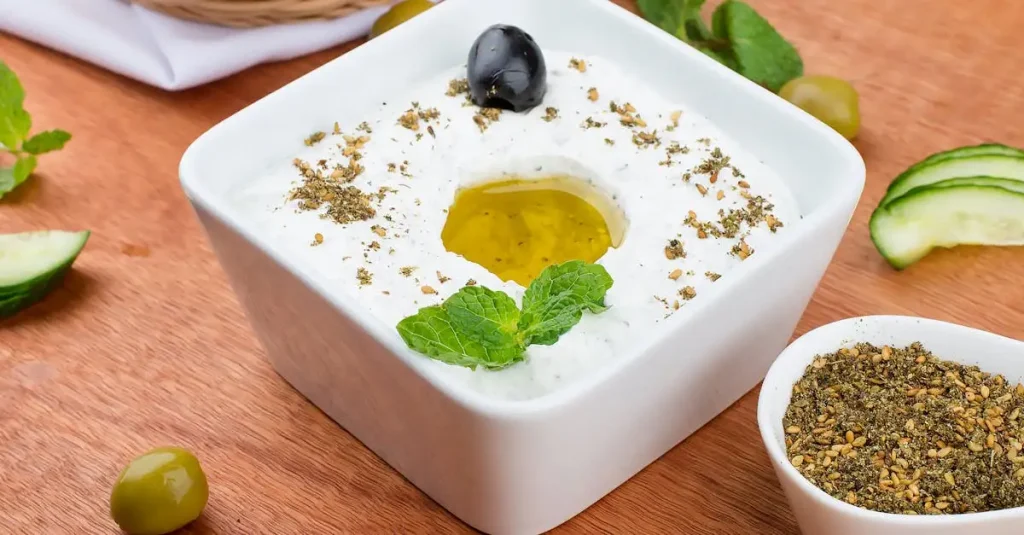 Veganistische tzatziki