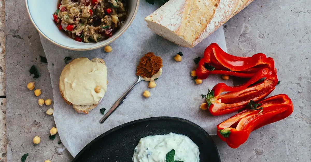 Veganistische tzatziki