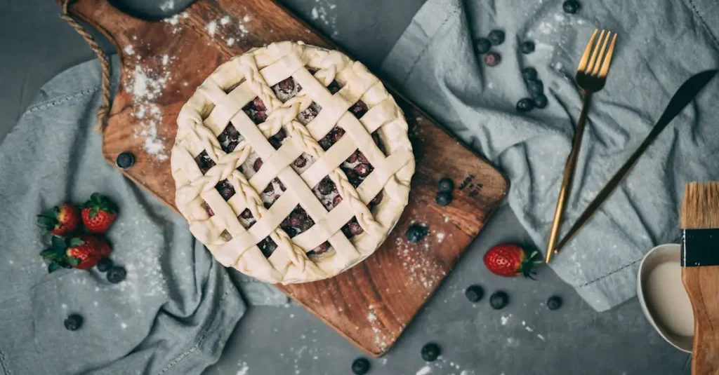 Veganistische verjaardagstaart