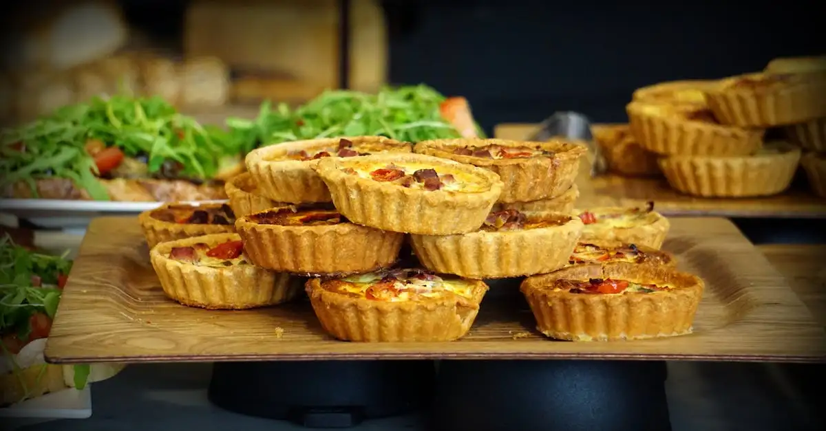 Veganistische groentequiche