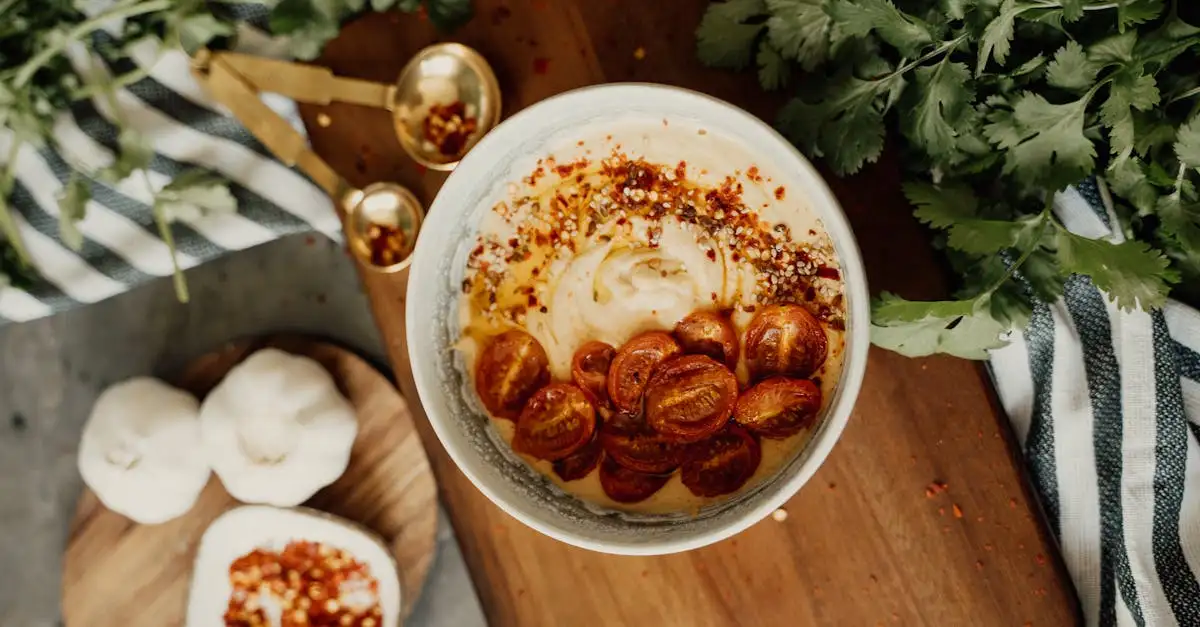 Veganistische hummus recept