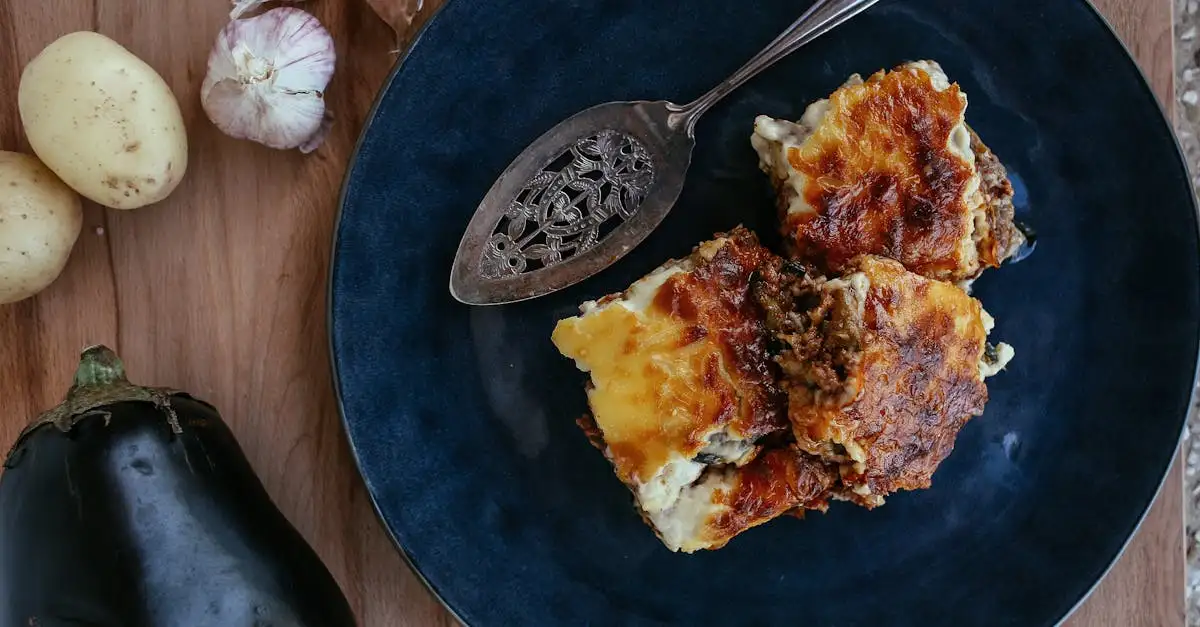 Veganistische recepten lasagne