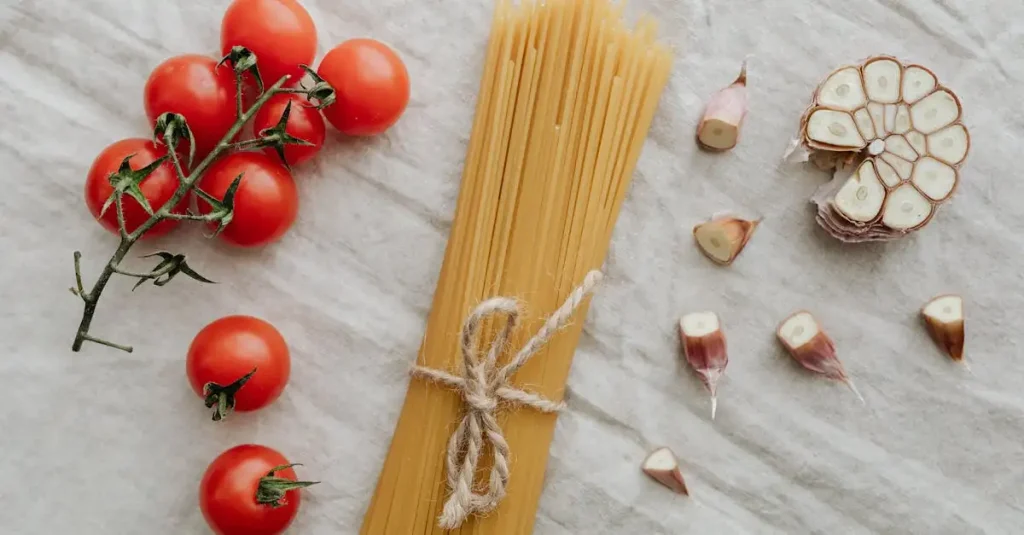 Veganistische spaghetti