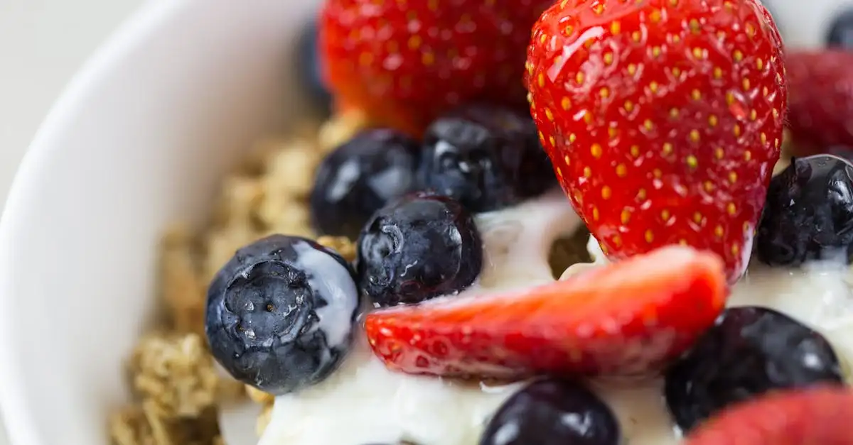 Veganistische vervanging yoghurt