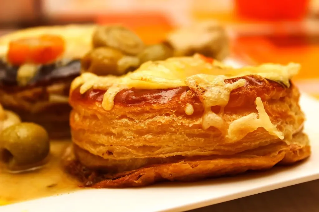 Veganistische vol au vent