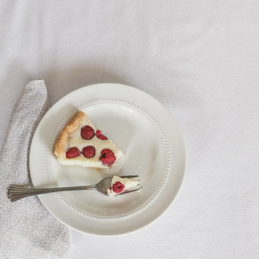 Veganistische vruchtentaart